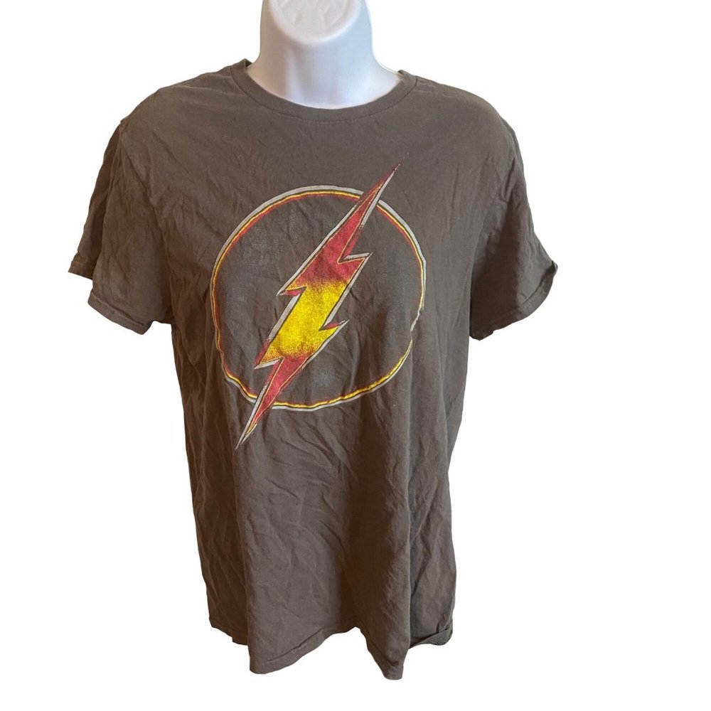 The Flash brown yellow and red t-shirt size M